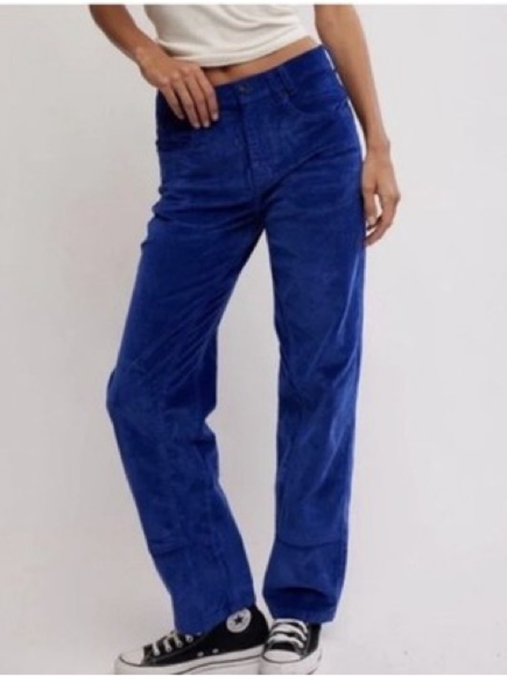 We The Free Women's Corduroy Pants In Royal Blue